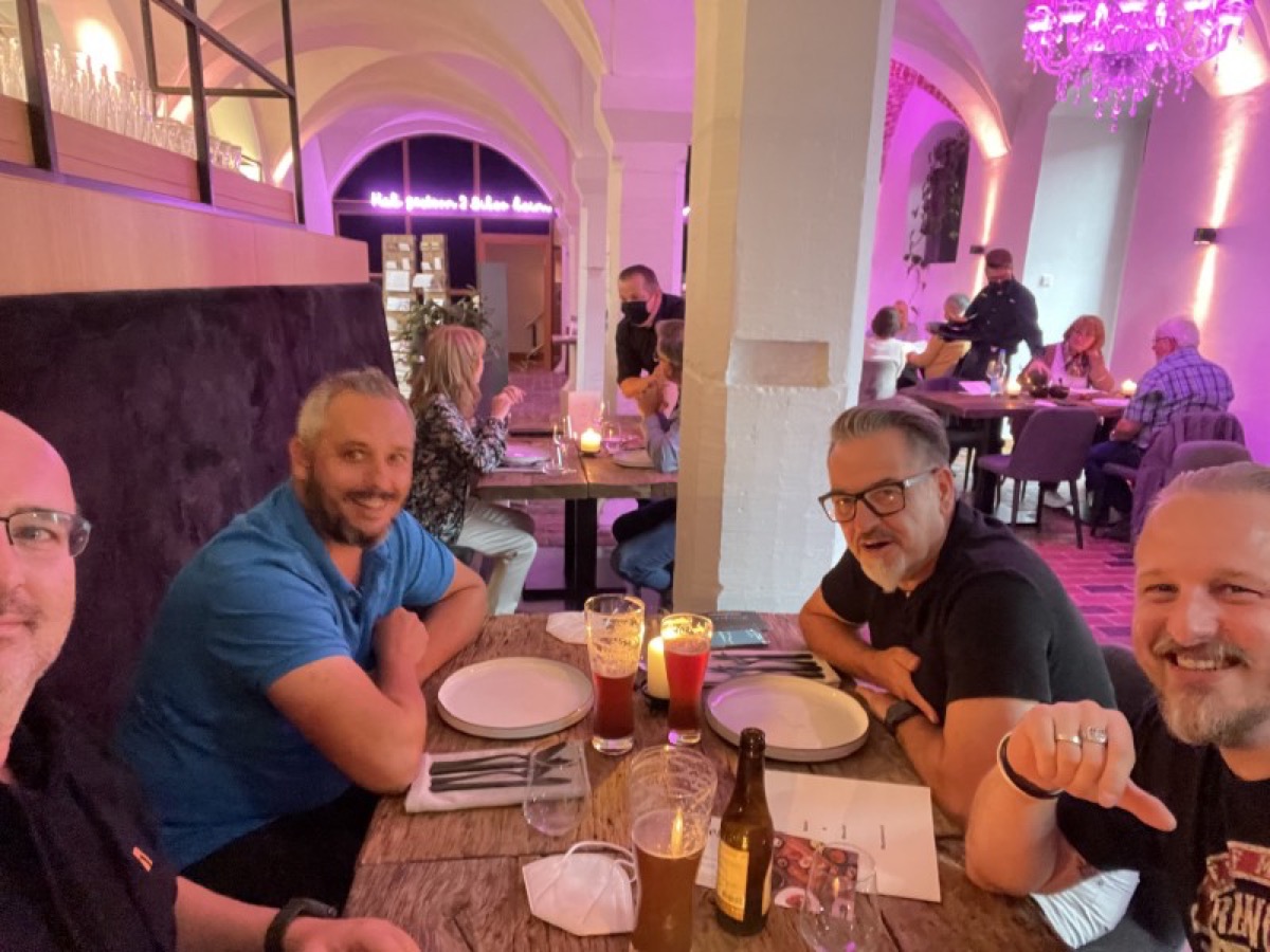 Great people and friends simultaneously to rule them… all? Photo courtesy of author