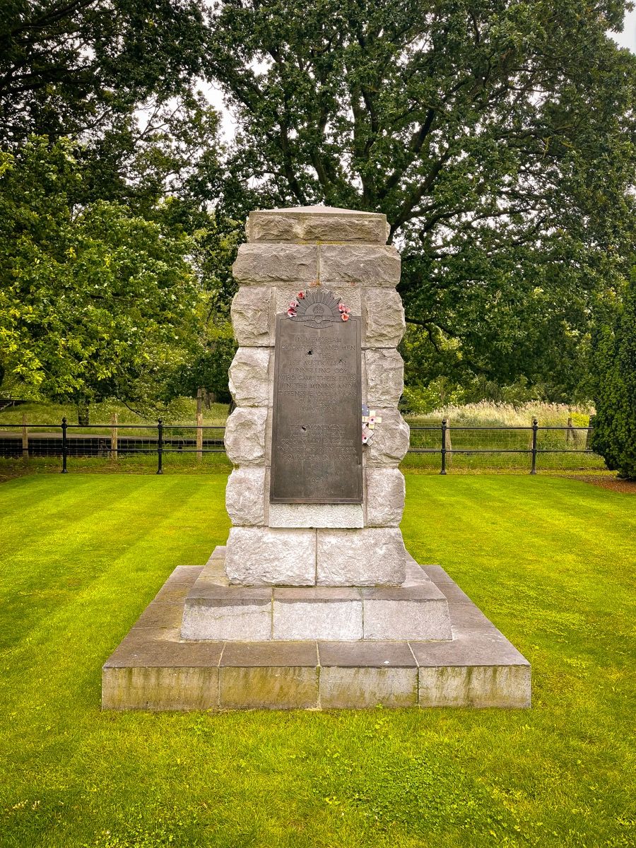 Hill 60 Memorial - Photo Courtesy of Author
