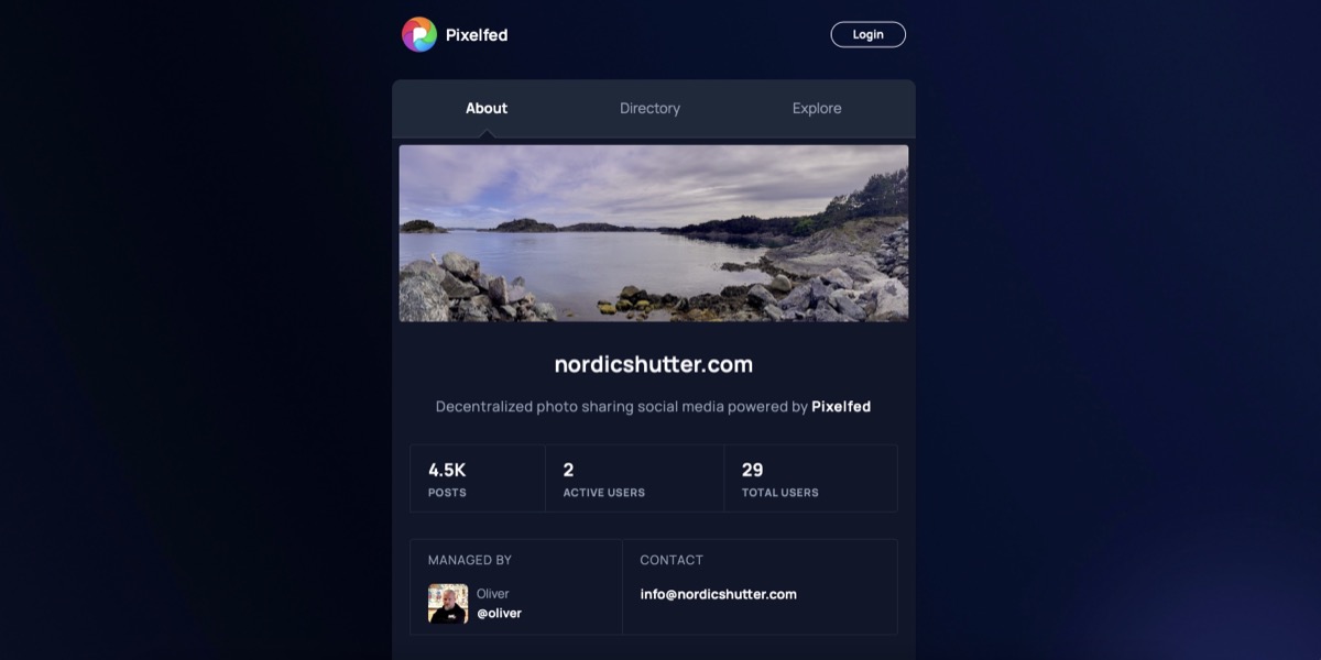 My Pixelfed-instance